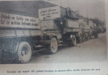 Cum s-au văzut și mediatizat inundațiile devastatoare din 1970, din județul Suceava