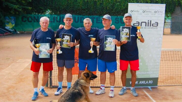 Cel mai bine cotaţi tenismeni seniori au participat la Cupa Anila