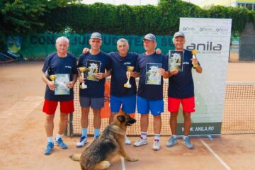 Cel mai bine cotaţi tenismeni seniori au participat la Cupa Anila