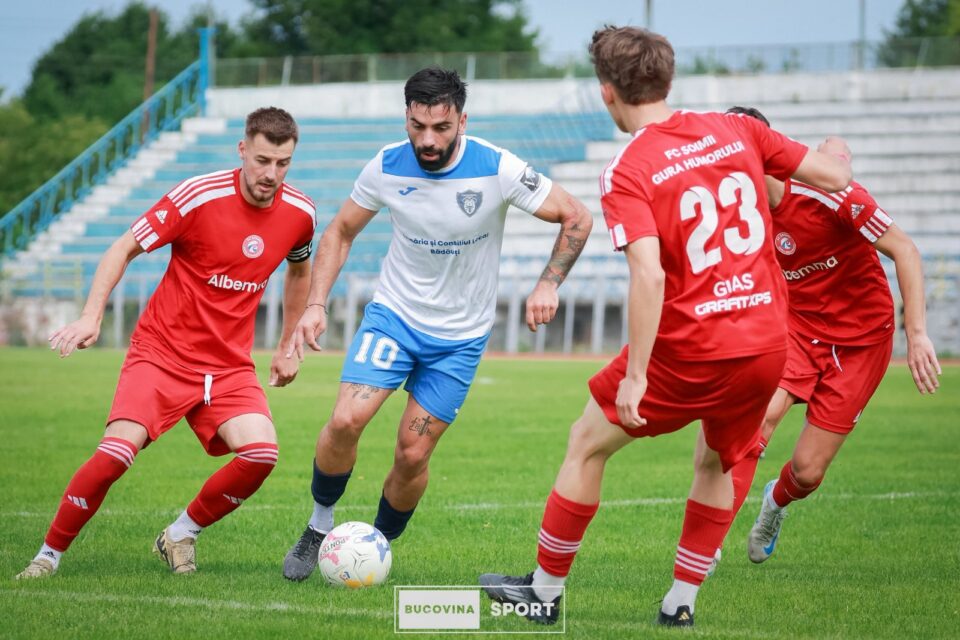 Șoimii și Bucovina luptă pentru calificarea în turul al treilea al Cupei României. Foto Bucovina Sport