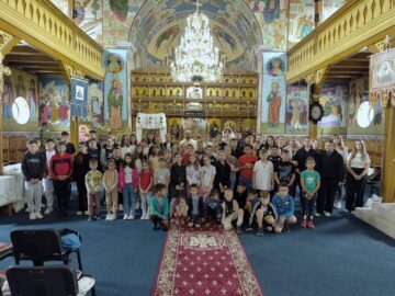 65 de copii și tineri au participat la Academia Copiilor ,,Hristos – Bucuria mea”, la Ilișești