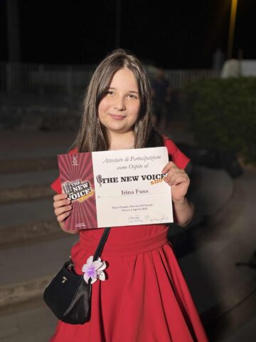 Eleva Irina Fusa, în vârstă de 10 ani, a câștigat premiul special al juriului la un prestigios concurs de muzică din Italia