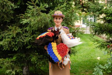 Bianca Toia, premiantă la Academiei Forțelor Terestre: „În inima Bucovinei s-au pus bazele formării mele ca om și viitor militar”