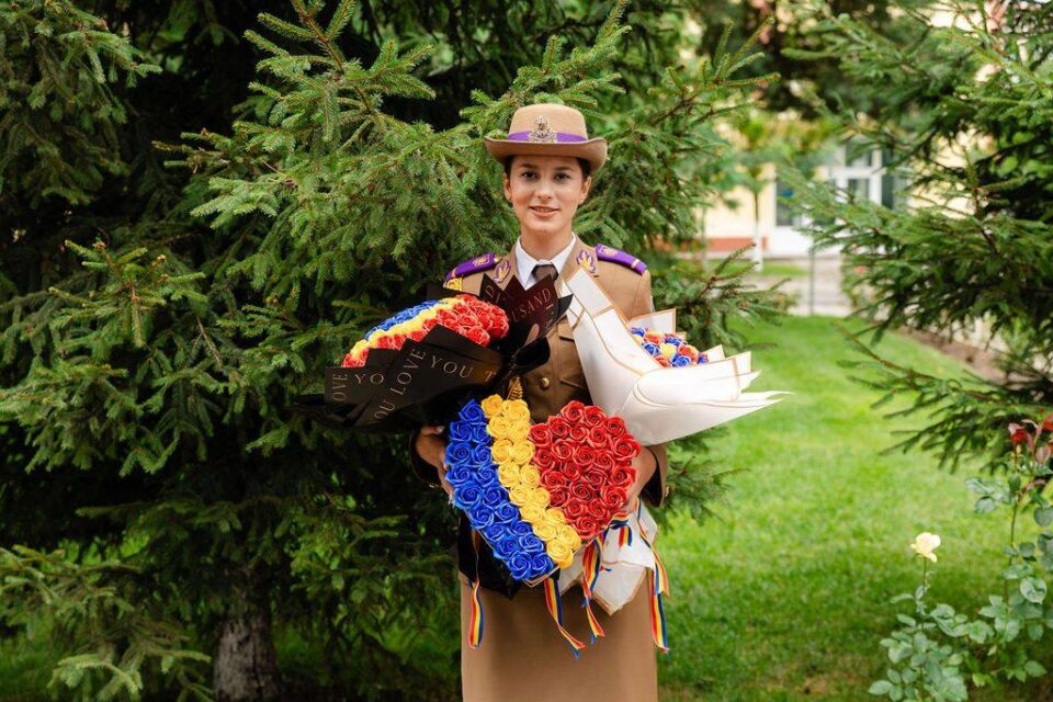 Bianca Toia, premiantă la Academiei Forțelor Terestre: „În inima Bucovinei s-au pus bazele formării mele ca om și viitor militar”