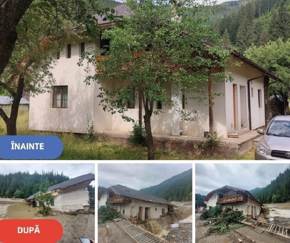 Două dintre familiile sinistrate de la Broșteni primesc despăgubiri foarte importante, a transmis PAID România