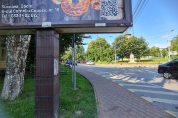 Somații de 3 - 5 zile pentru ridicarea spațiilor publicitare din Suceava