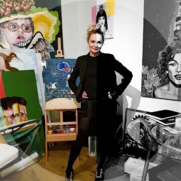 Andra Mihalescu – Tzwtzu, artista din Suceava care pictează lumi, „Între lumi”