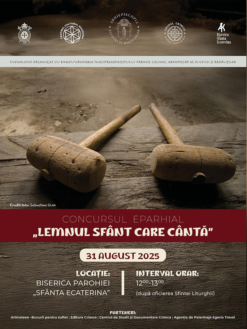Arhiepiscopia Sucevei și Rădăuților organizează Concursul eparhial „Lemnul sfânt care cântă”