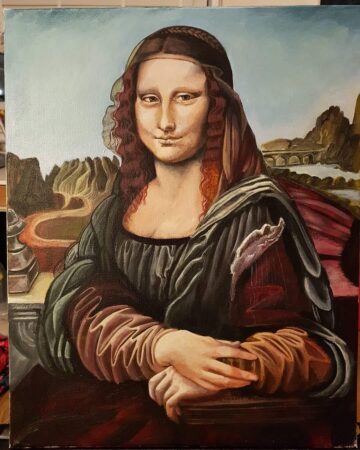 Andra Mihalescu – Tzwtzu, artista din Suceava care pictează lumi, „Între lumi”