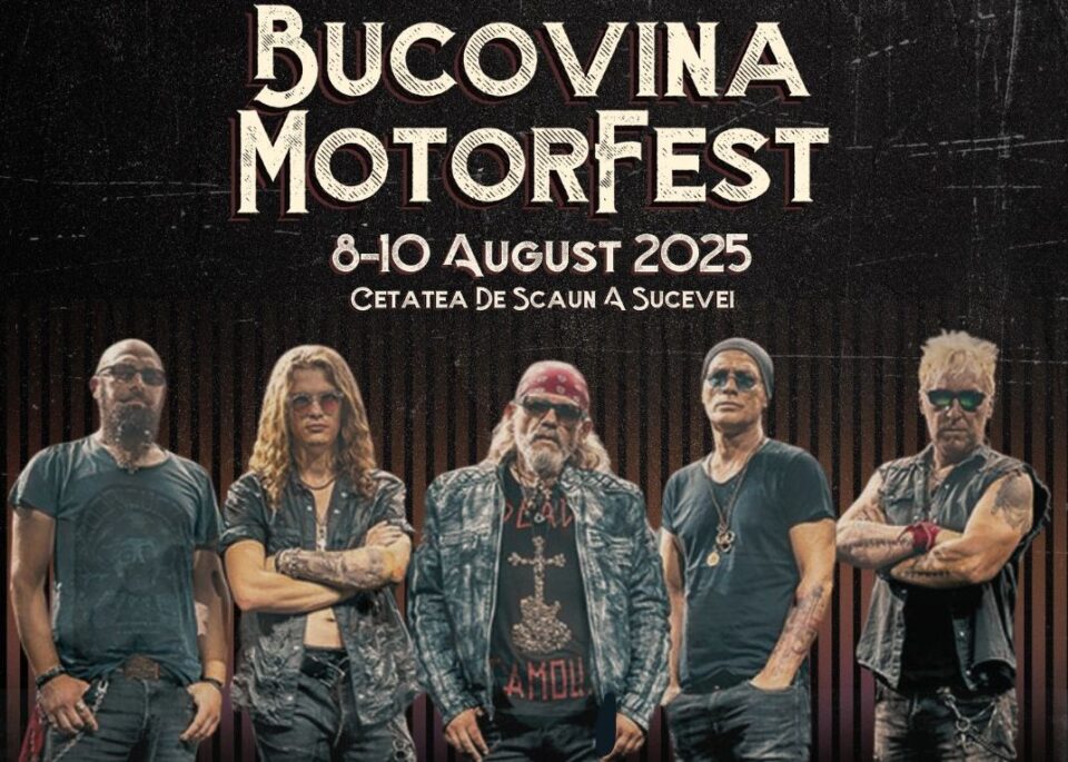 Cargo înlocuiește trupa Bosquito în ultima seară de concerte de la festivalul Bucovina Motorfest din Suceava