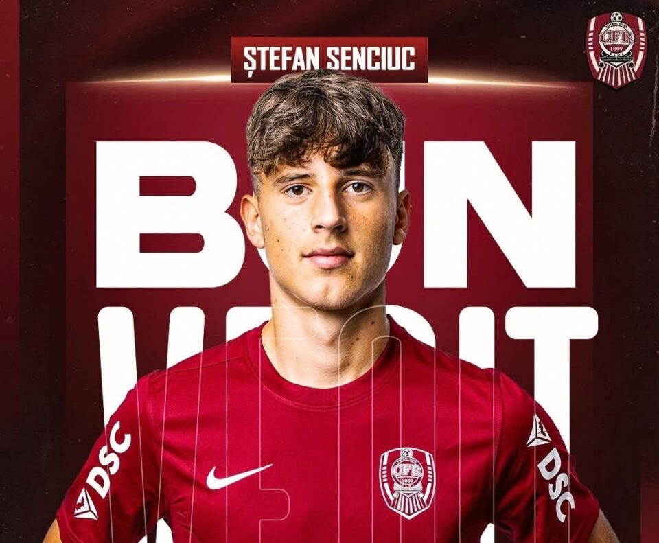 CFR Cluj l-a împrumutat pe suceveanul Ștefan Senciuc în Liga a II-a