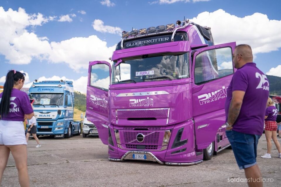 Donații pentru sinistrații din Broșteni, adunate la ediția 2025 a Truck Fest din Bucovina