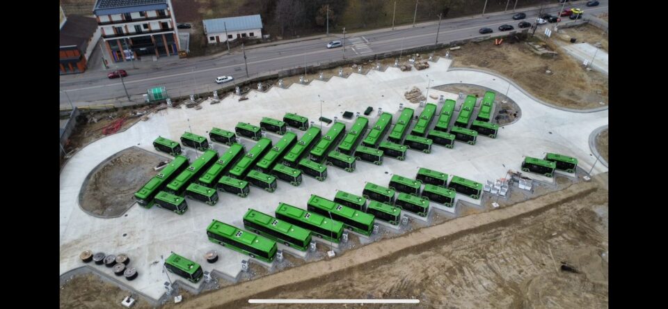 Baza autobuzelor care stau de un an de zile