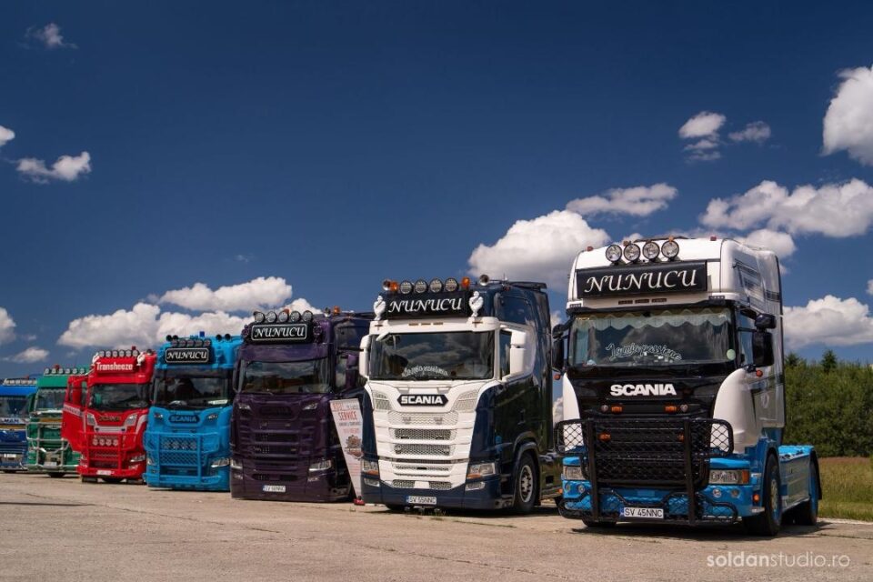 Donații pentru sinistrații din Broșteni, adunate la ediția 2025 a Truck Fest din Bucovina