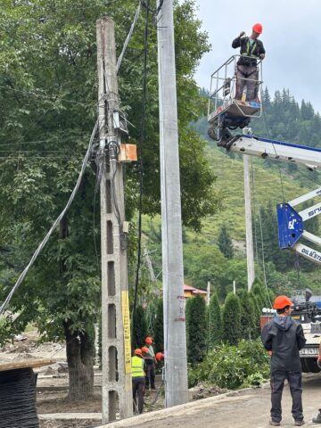 Șoldan anunță începerea lucrărilor de refacere a rețelelor de electricitate și a drumurilor județene din localitățile afectate de inundații