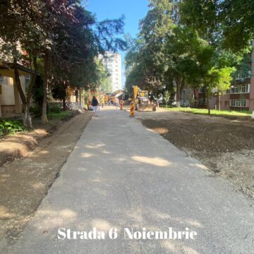 Lucrări în execuție în nouă zone ale Sucevei, săptămâna aceasta