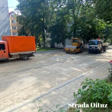 Lucrări în execuție în nouă zone ale Sucevei, săptămâna aceasta