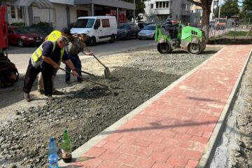 Lucrări în execuție în nouă zone ale Sucevei, săptămâna aceasta
