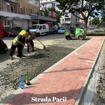 Lucrări în execuție în nouă zone ale Sucevei, săptămâna aceasta