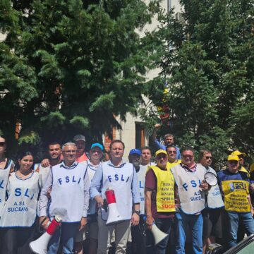 Liderii celor mai mari sindicate din educație au protestat din nou la București