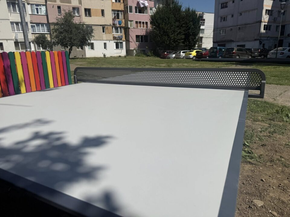 Zeci de mese pentru tenis de masă vor fi instalate prin cartierele Sucevei