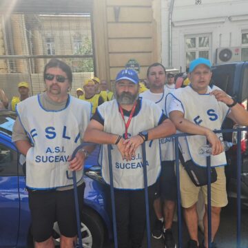 Liderii celor mai mari sindicate din educație au protestat din nou la București