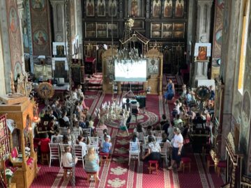 Zeci de copii au participat la „Școala de Vară” organizată la Biserica „Sf. Gheorghe” din Bosanci