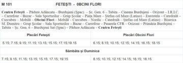 Orarul și traseele transportului metropolitan Suceava – primele linii