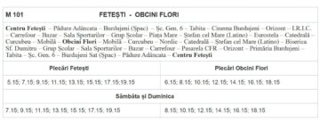 Orarul și traseele transportului metropolitan Suceava – primele linii