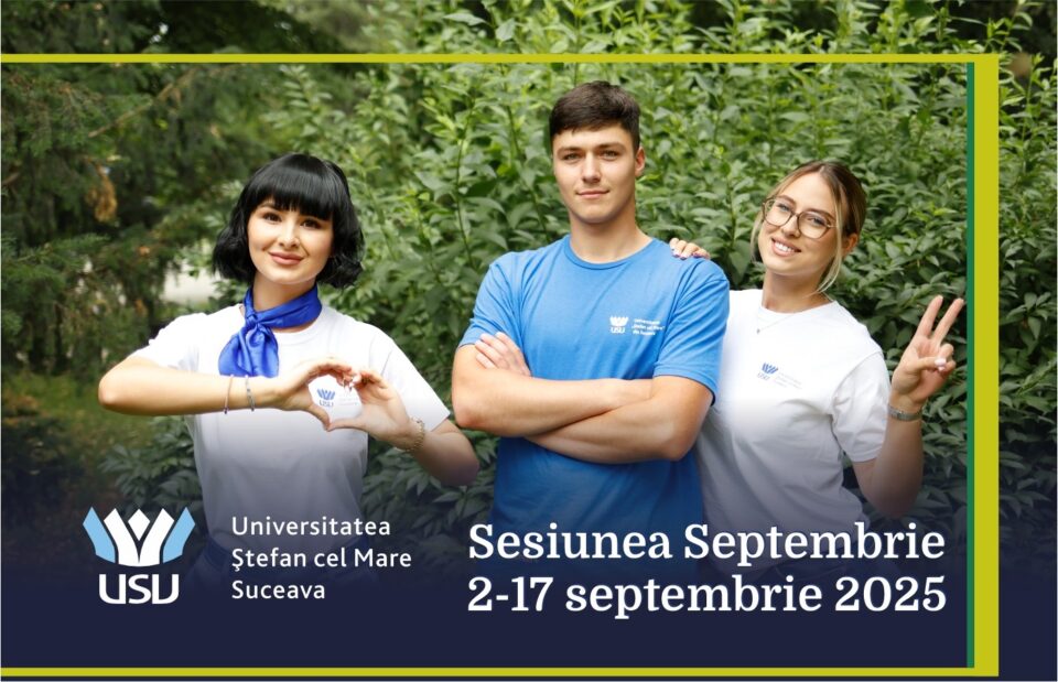 Marți, 2 septembrie, USV dă startul sesiunii de toamnă a admiterii 2025