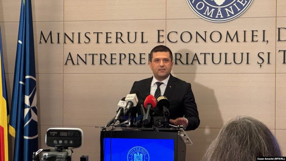 Ministrul Economiei, Radu Miruță