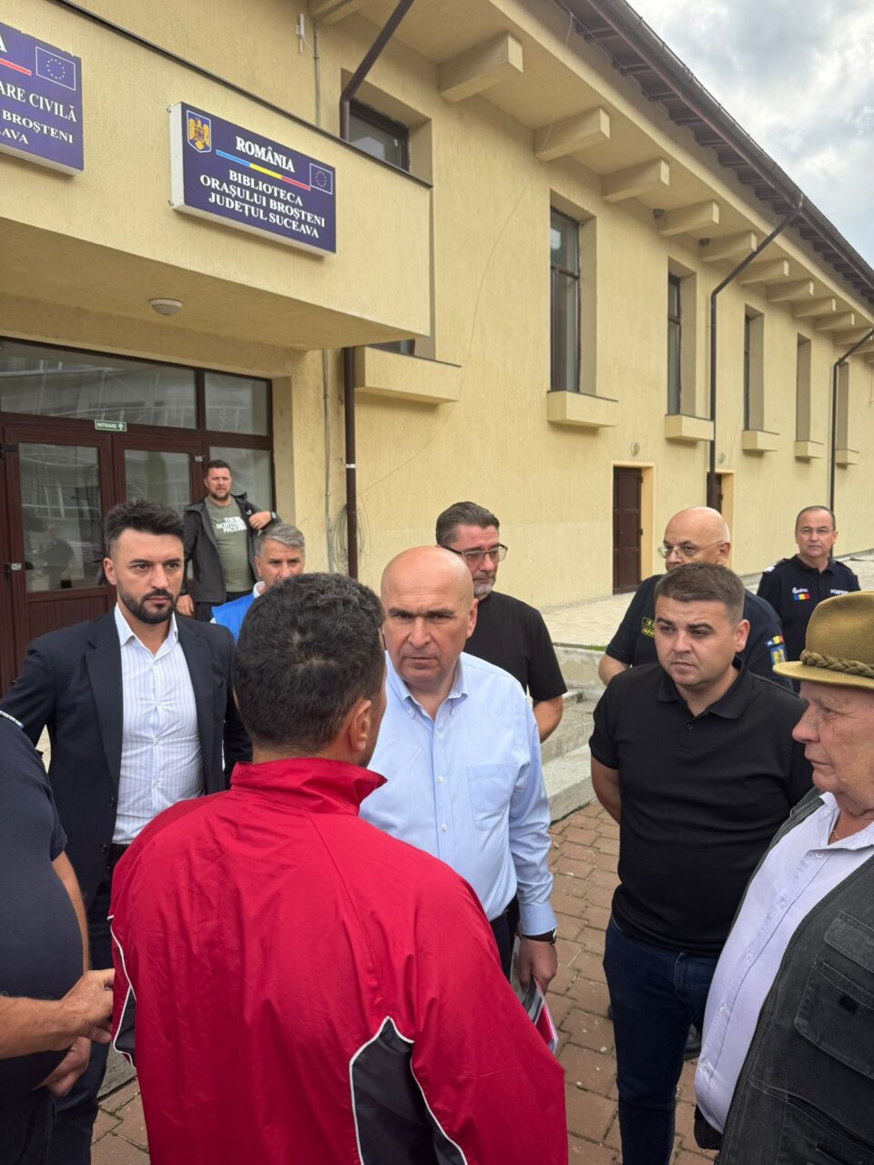 Premierul Ilie Bolojan a venit astăzi la Broșteni