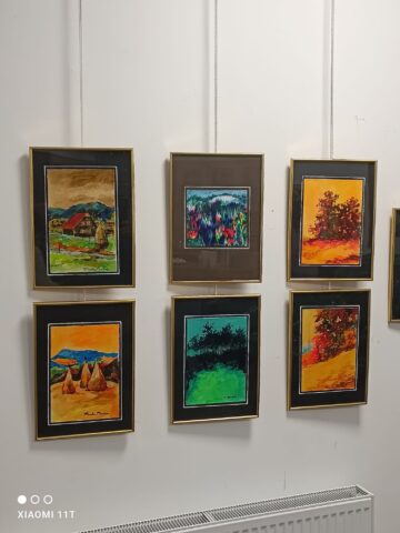 Un reper al artei din Bucovina, artistul Radu Bercea a fost omagiat prin lansarea unei expoziții la Gura Humorului