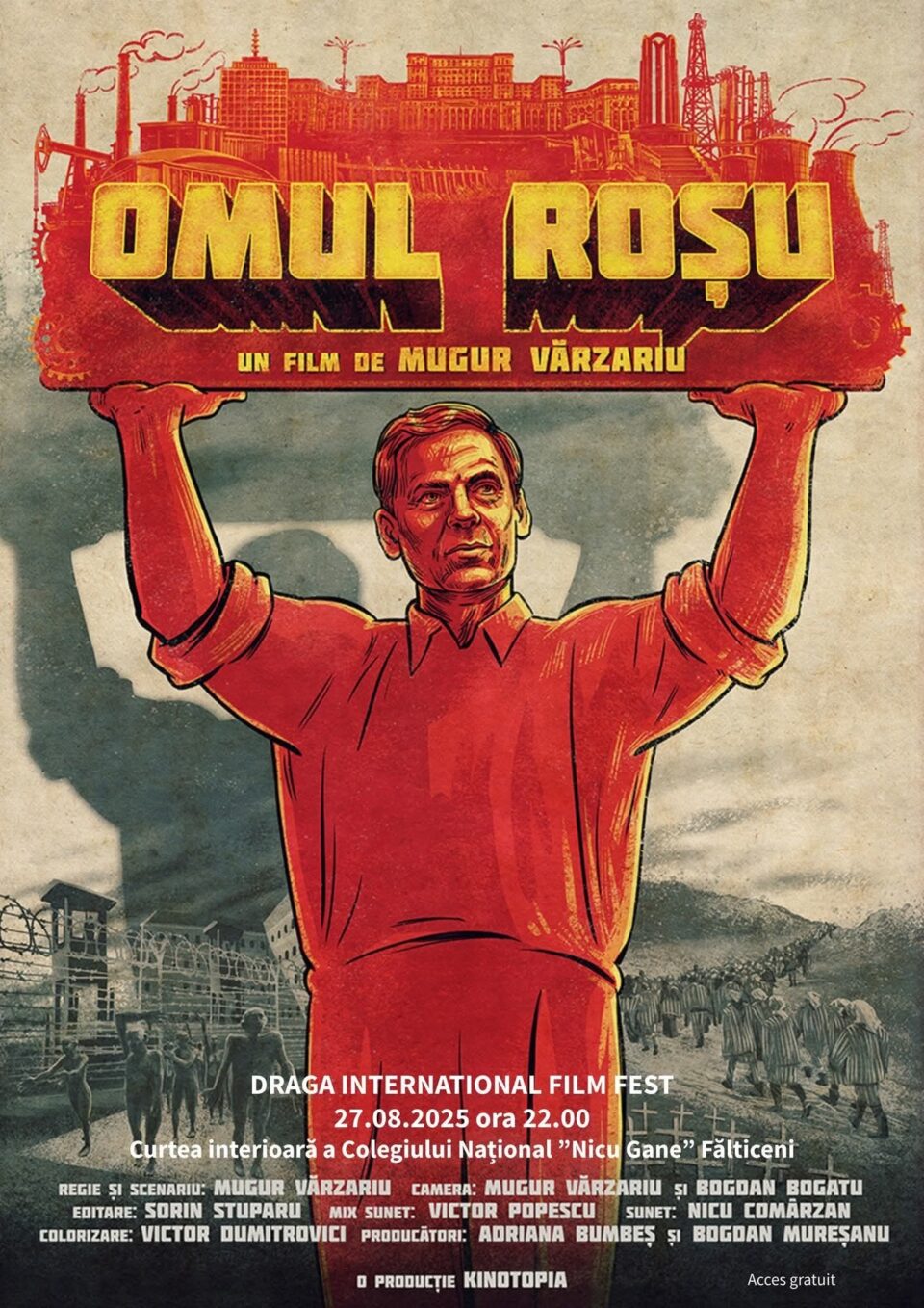 Patru seri de film la final de august: proiecții speciale și competiții în cadrul Draga International Film Fest