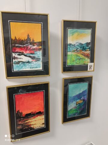 Un reper al artei din Bucovina, artistul Radu Bercea a fost omagiat prin lansarea unei expoziții la Gura Humorului
