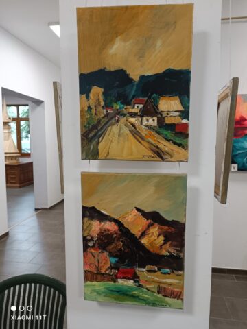 Un reper al artei din Bucovina, artistul Radu Bercea a fost omagiat prin lansarea unei expoziții la Gura Humorului