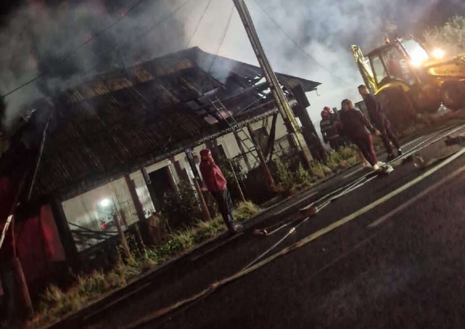 Incendiul din noaptea de 15 spre 16 august de la Valea Putnei, comuna Pojorâta
