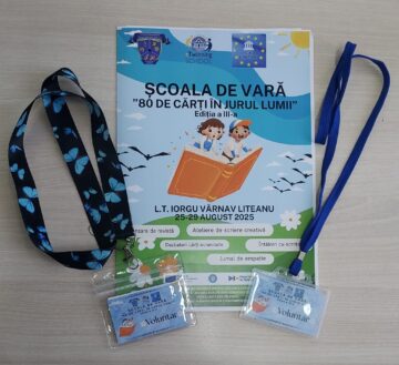 Lectură, creativitate și cultură: start la ediția a III-a a Școlii de vară „80 de cărți în jurul lumii”