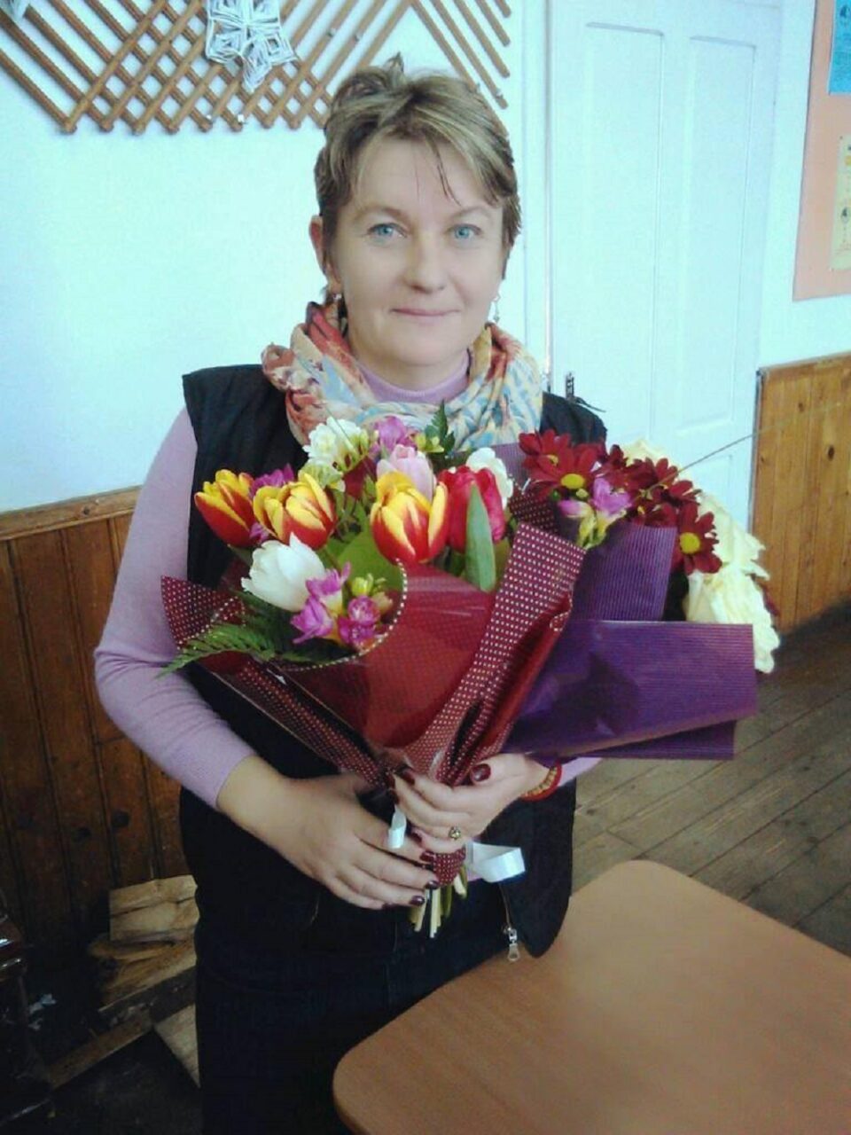 Profesoara de engleză Geta Chilimon