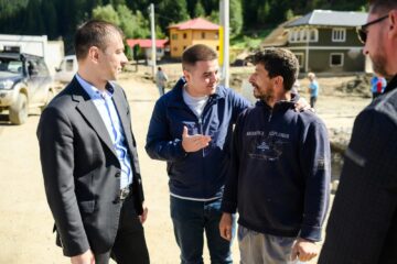 Gheorghe Șoldan le-a mulțumit maramureșenilor pentru sprijinul acordat sinistraților din Broșteni