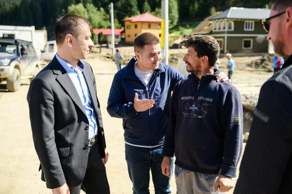 Gheorghe Șoldan le-a mulțumit maramureșenilor pentru sprijinul acordat sinistraților din Broșteni