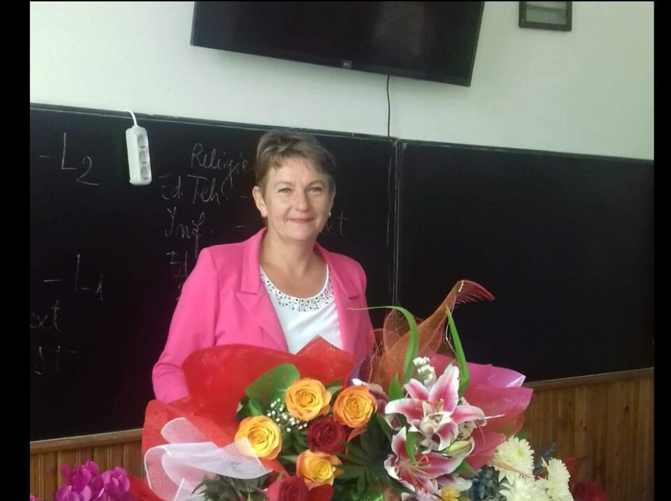 Profesoara de engleză Geta Chilimon