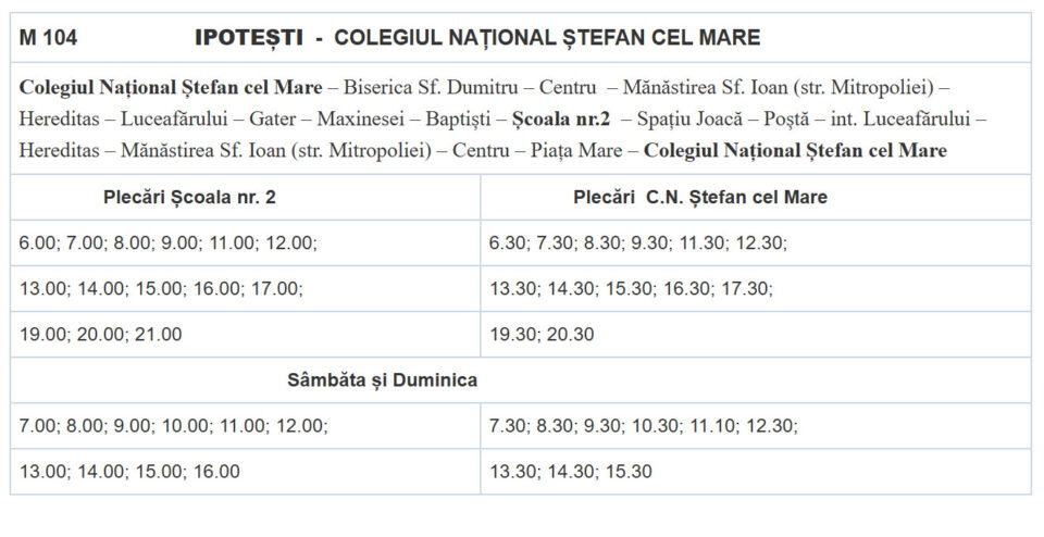 Două noi trasee TPL metropolitane în Suceava, spre Ipotești și Tișăuți, de la 1 septembrie