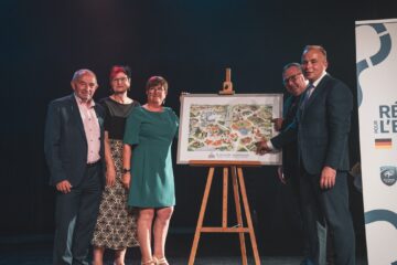Zeci de tineri suceveni au reprezentat România în Franța, la întâlnirea internațională „Patru Regiuni pentru Europa”