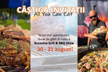 Câștigătorii invitațiilor „All you can eat” la cel mai spectaculos show de gătit în natură, „Bucovina Grill & BBQ”