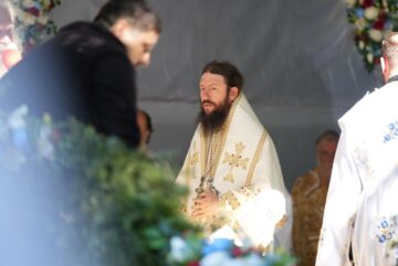 Gheorghe Șoldan, prezent alături de mii de credincioși la Hramul Mănăstirea Sihăstria Râșcăi, „o fortăreață a credinței noastre”