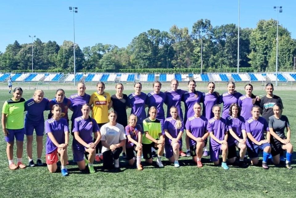 Nou înființata echipă de fotbal feminin a CSU Suceava va juca primul meci oficial pe stadionul Areni