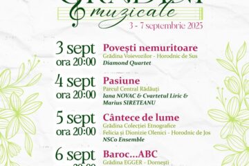 „Grădini muzicale” – concerte de muzică clasică, în fuziune cu alte genuri, dar și cu teatru și video art, în spații neconvenționale
