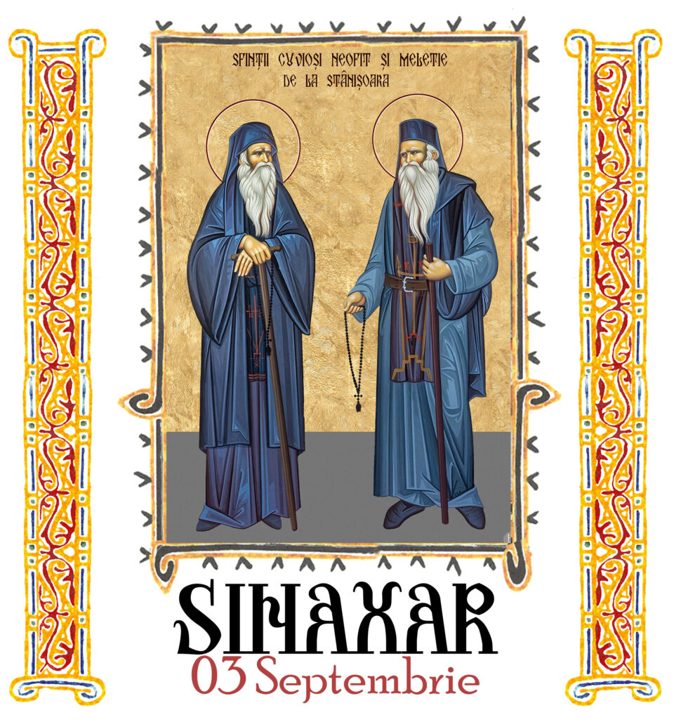 Sinaxar 03 septembrie 2025