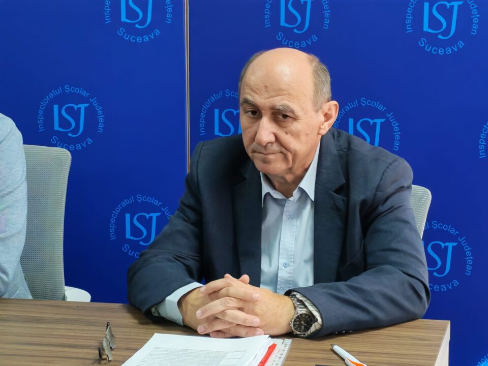 Inspectorul școlar adjunct Petru Crăciun